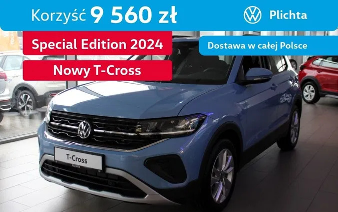 volkswagen Volkswagen T-Cross cena 116900 przebieg: 5, rok produkcji 2024 z Jedlicze